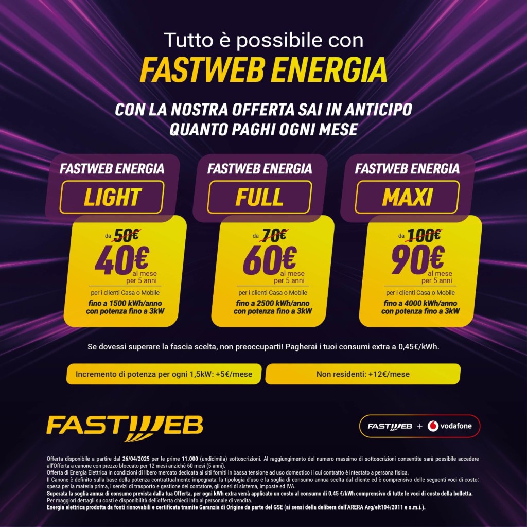 locandina esse mobile fastweb