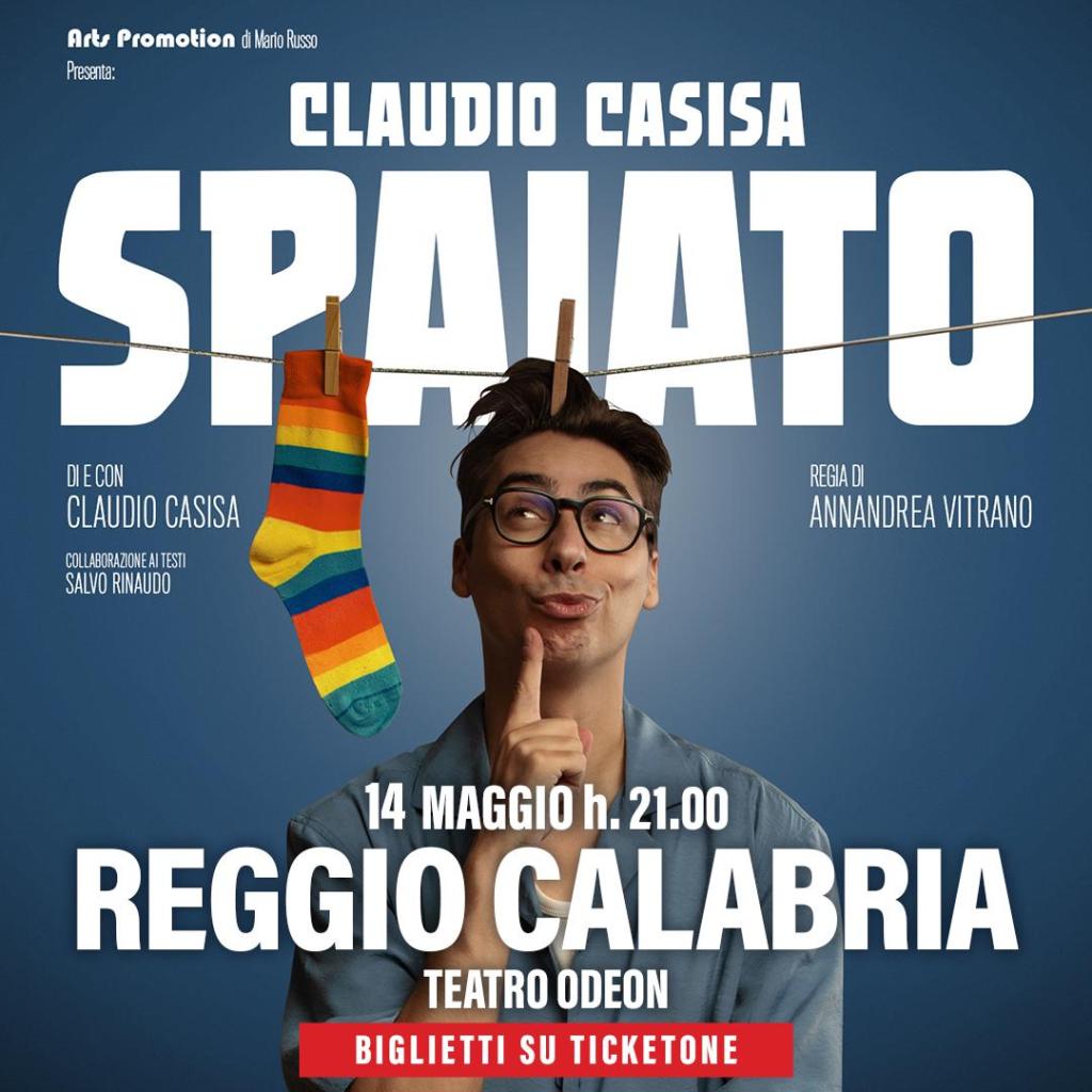 locandina spettacolo Casisa all'Odeon