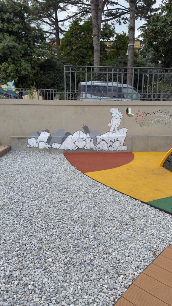 murales palestina cinquefrondi