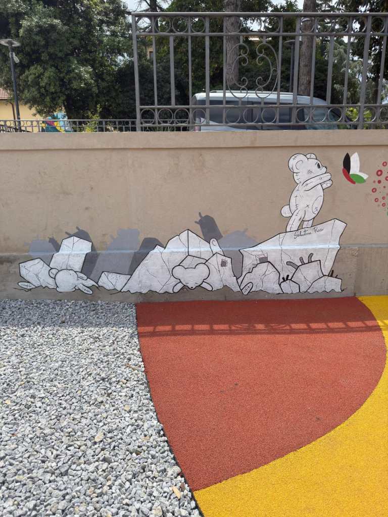 murales palestina cinquefrondi