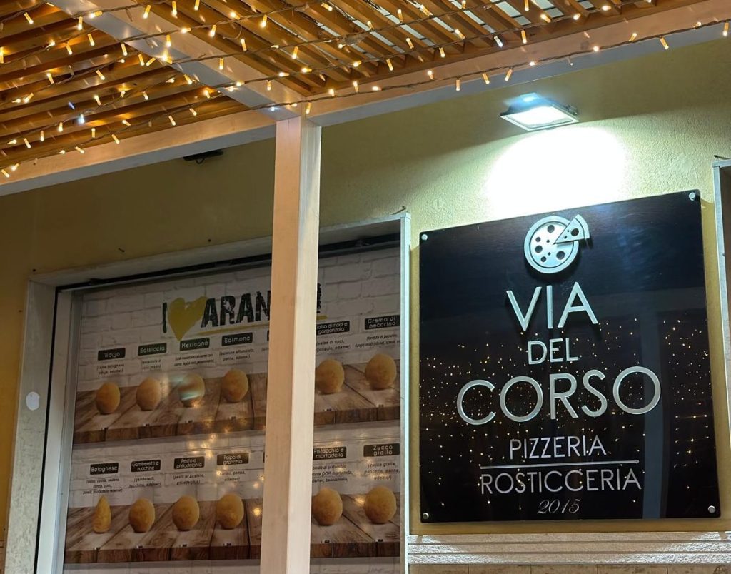 via del corso arancineria bagnara