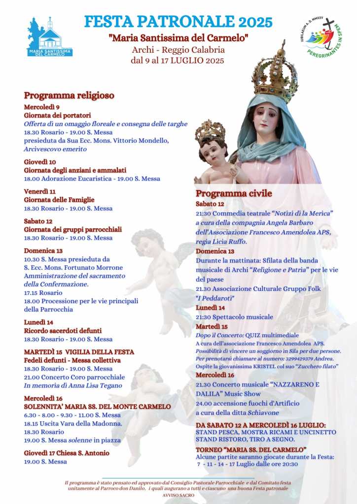 Festa patronale Archi Carmine ()