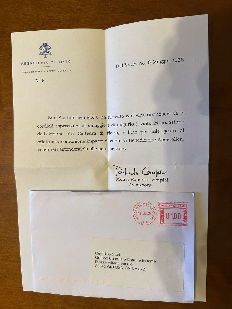 LETTERA PAPA