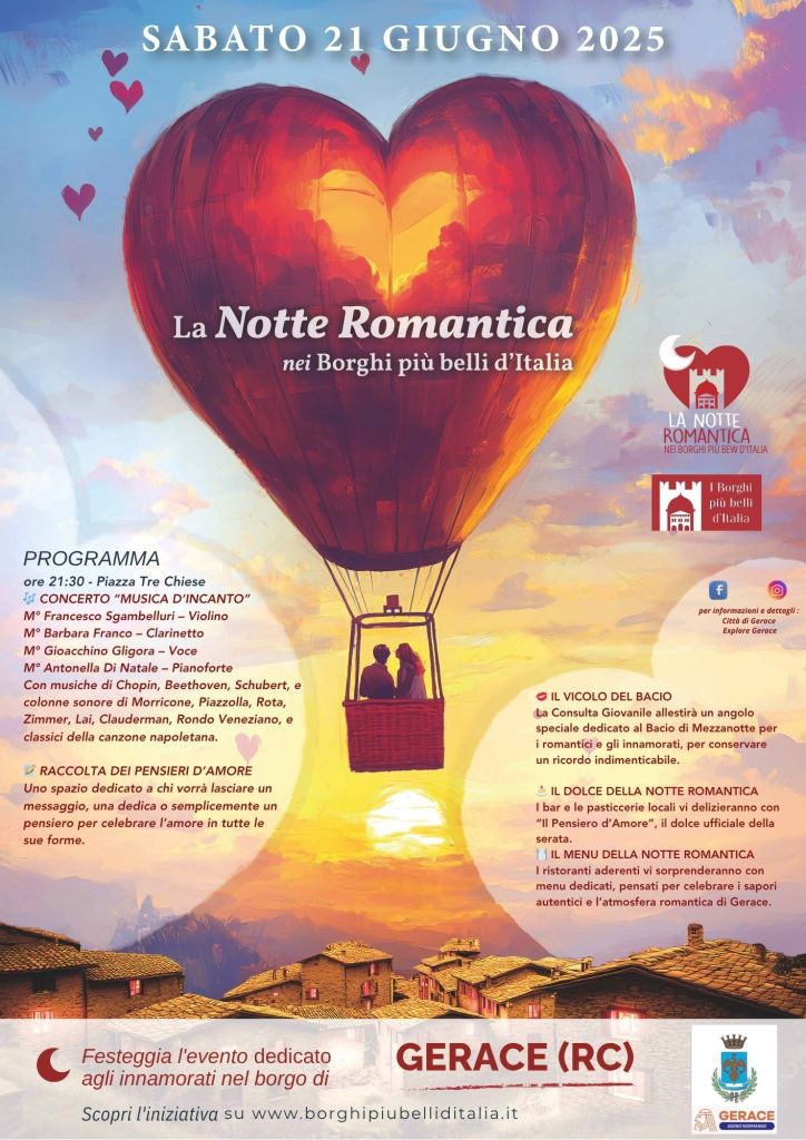 La notte romantica nei Borghi piu belli giugno Versione compilabile pdf
