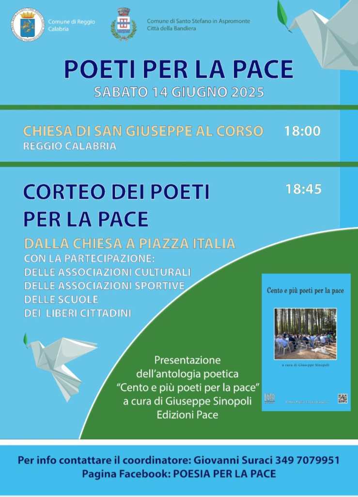 Locandina corteo per la PACE ()