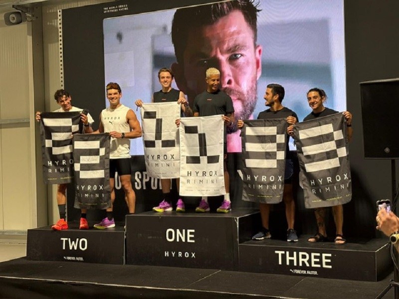 Marco Tenuta conquista il podio nell’Hyrox Pro. Risultato eccezionale