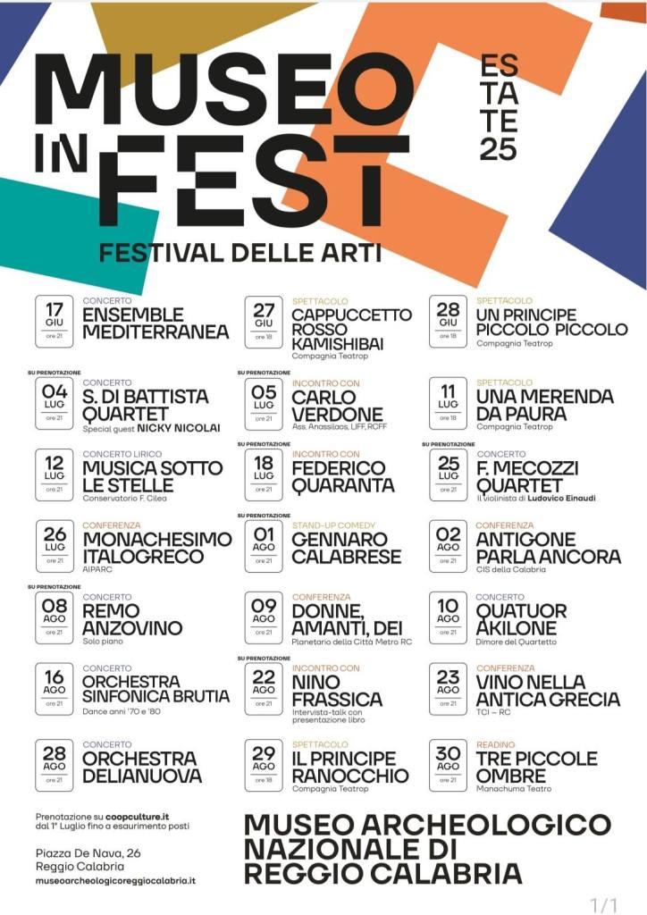 Museo in Fest programma aggiornato
