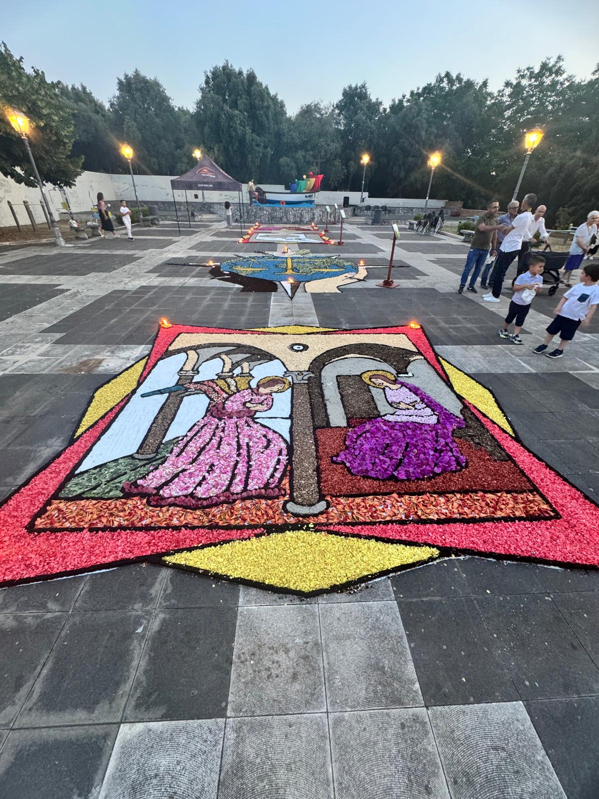 Terza Edizione Infiorata Villamesa di Calanna