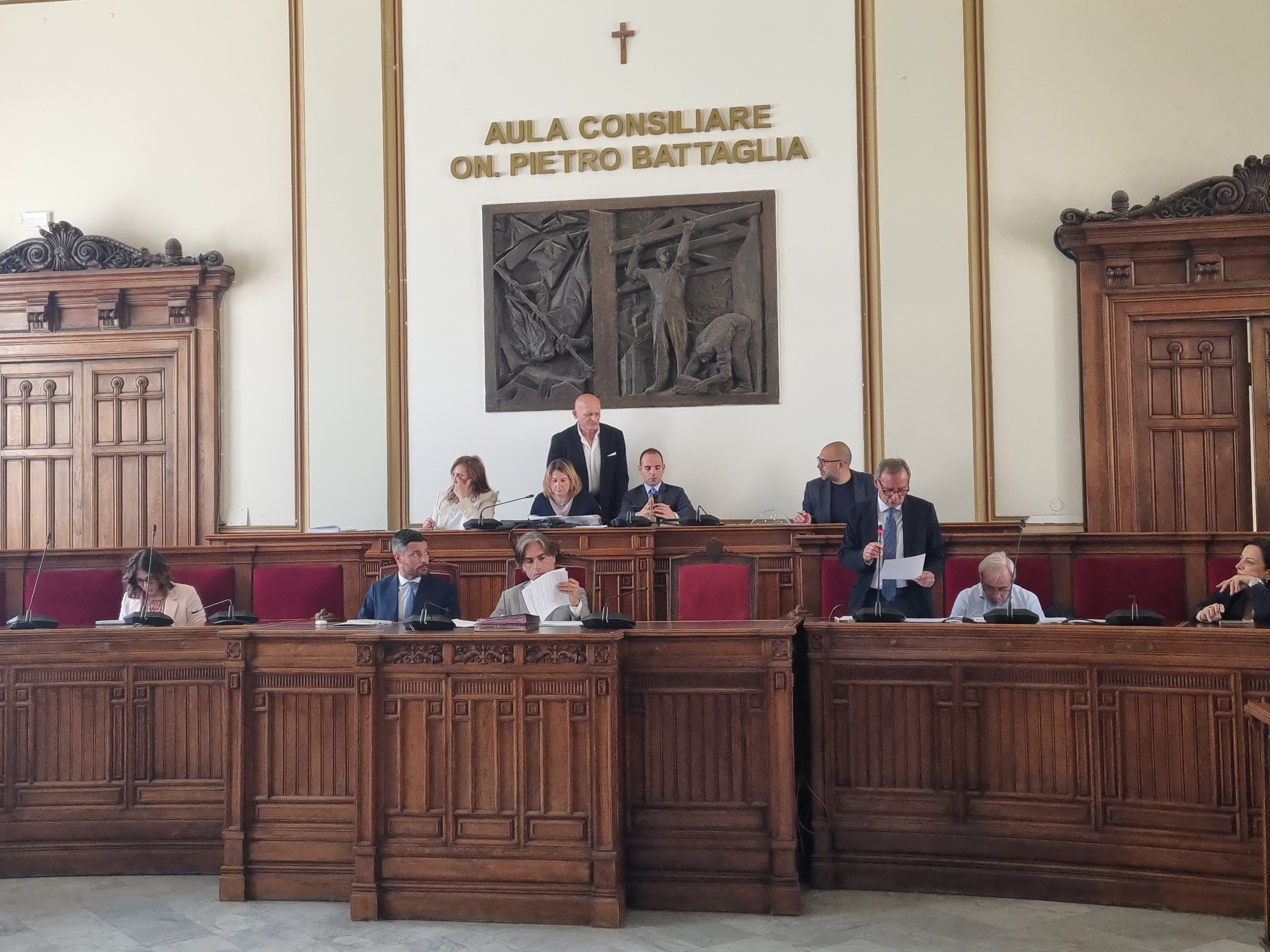 consiglio comunale giugno relazione battaglia