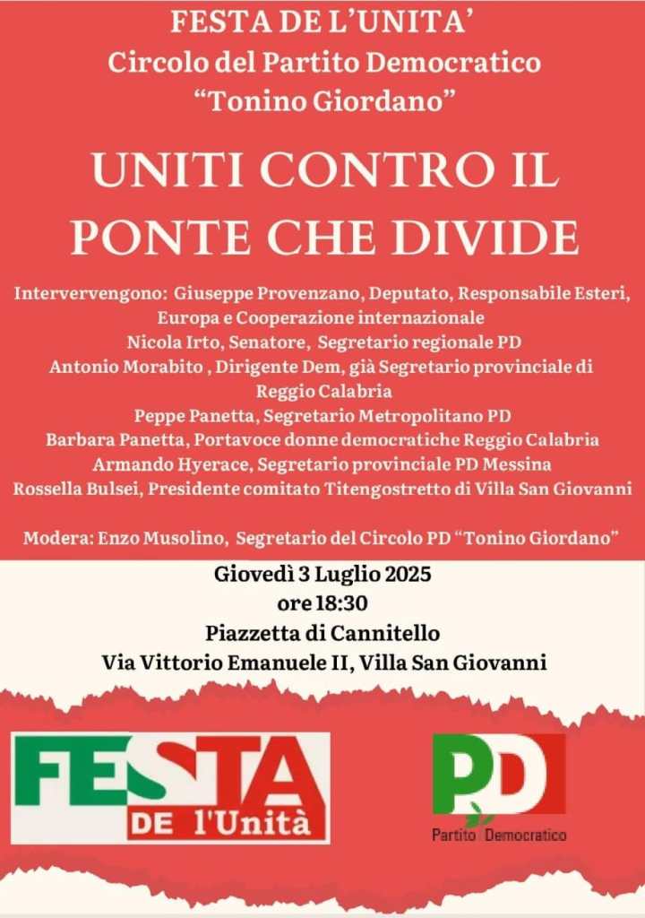 festa unità villa