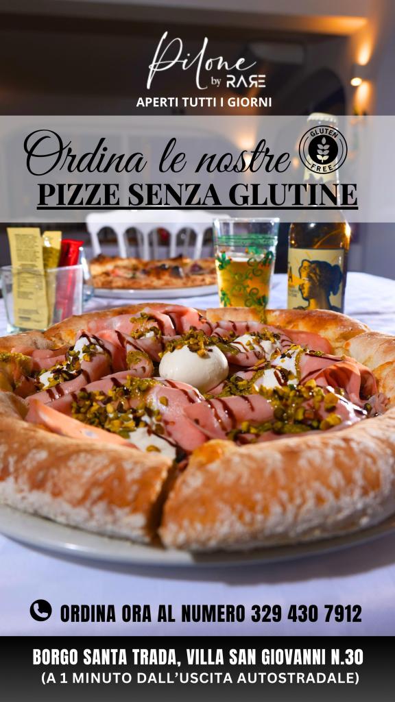 locandina pilone pizze senza glutine