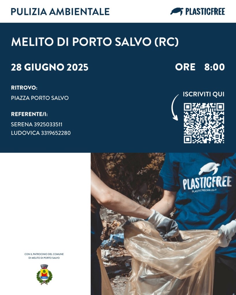 locandina plastic free