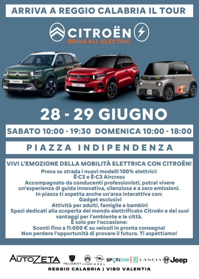 locandina tour citroen autozeta ()