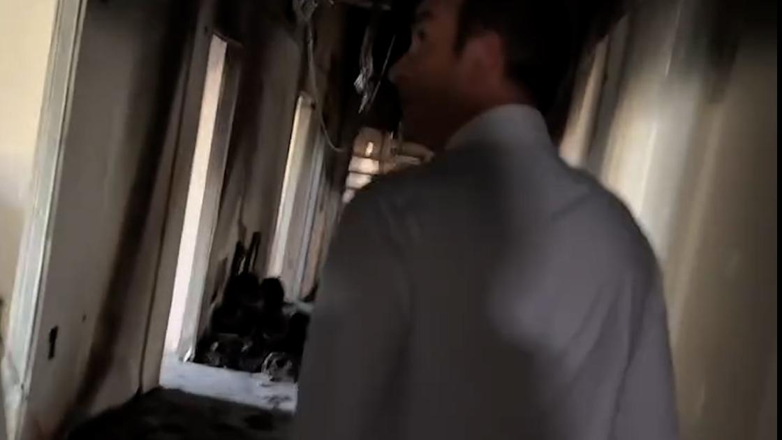 Incendio nell’ospedale della Sibartide, Occhiuto: ‘Le forze del male non ci fermeranno’ – VIDEO