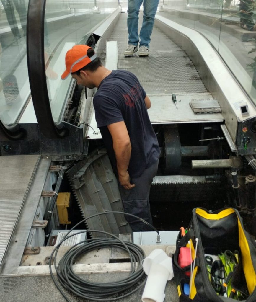 operazioni collaudo tapis roulant