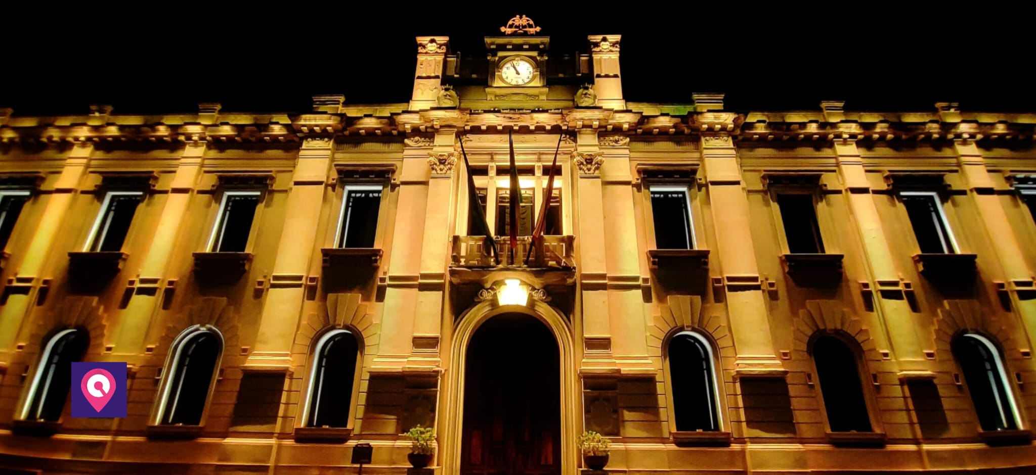 palazzo san giorgio arancione
