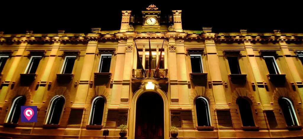 palazzo san giorgio arancione