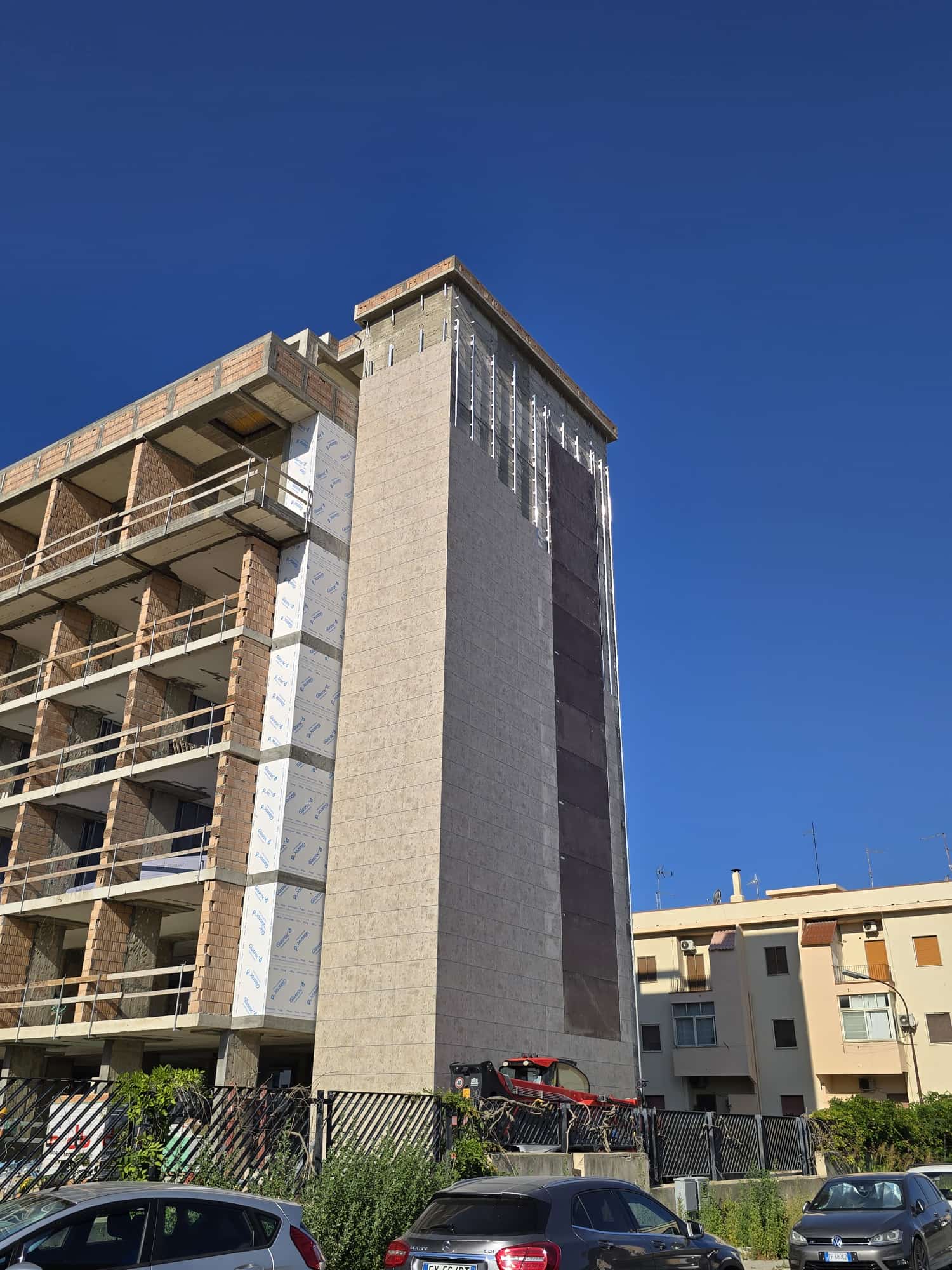 parete ventilata soseteg hotel mercury