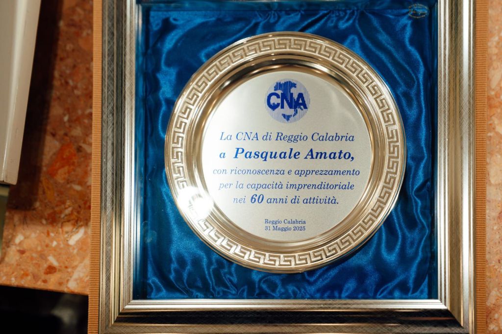 targa pasquale Amato CNA RC
