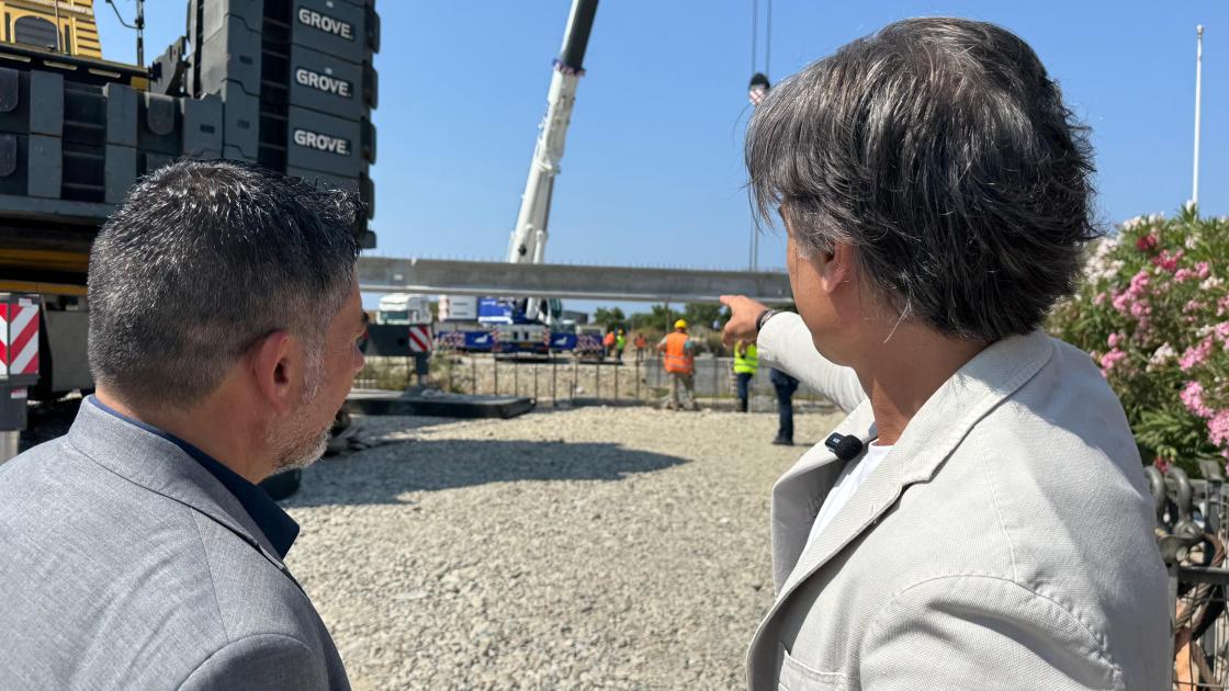 Calopinace, i consiglieri di Forza Italia contro Falcomatá: ’12 metri di ponte della vergogna’