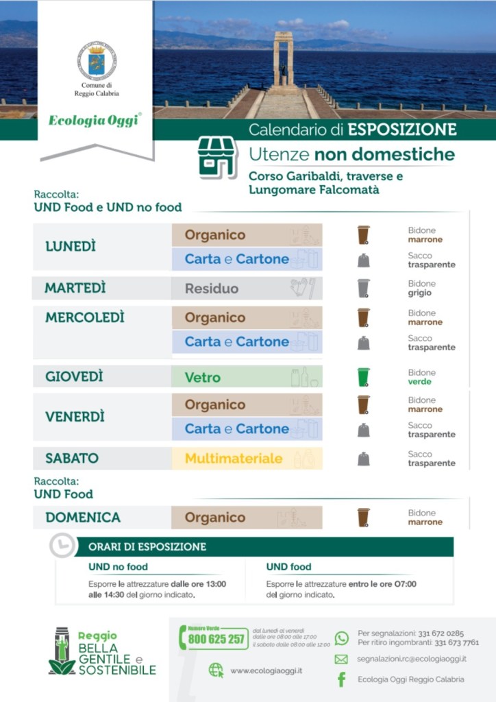 Calendario non domestico