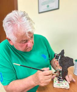 Cosimo Allera con il premio