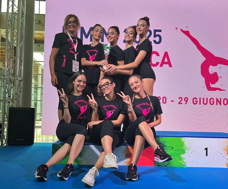 ‘Summer Edition 2025’: Ginnastica Gebbione conquista il titolo di Campione d’Italia