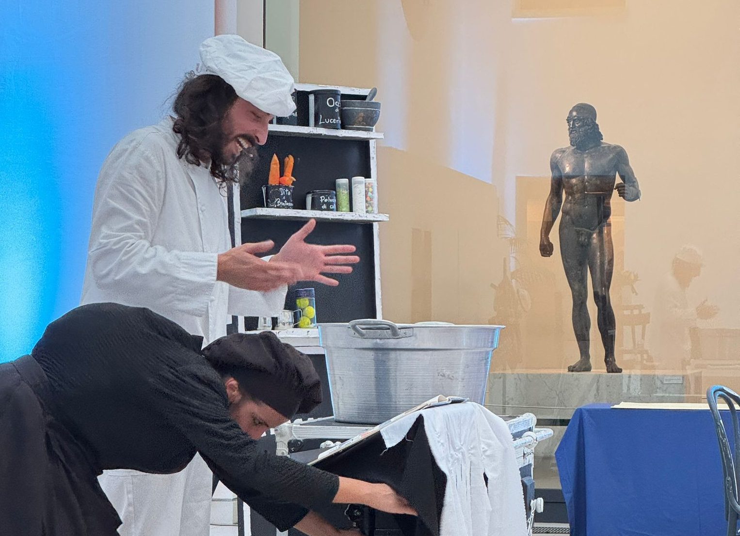 Gli attori de Una merenda da paura