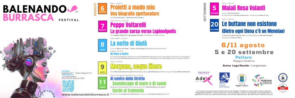 Locandina orizzontale Balenando