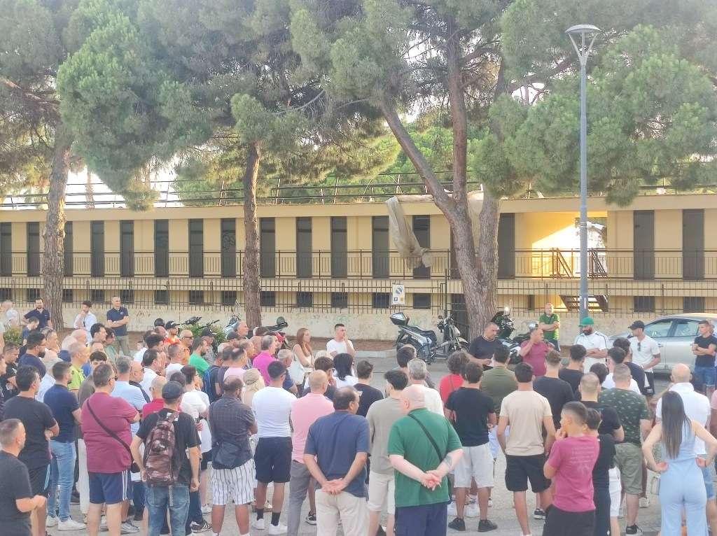 Manifestazione tifosi