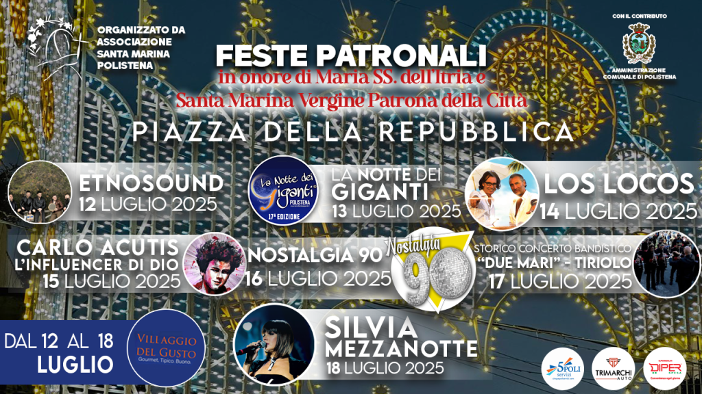 PROGRAMMA feste patronali polistena