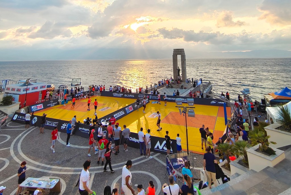 Tour estivo dell’Estathé 3×3 Italia Streetbasket Circuit 2025. Tappa a Reggio Calabria