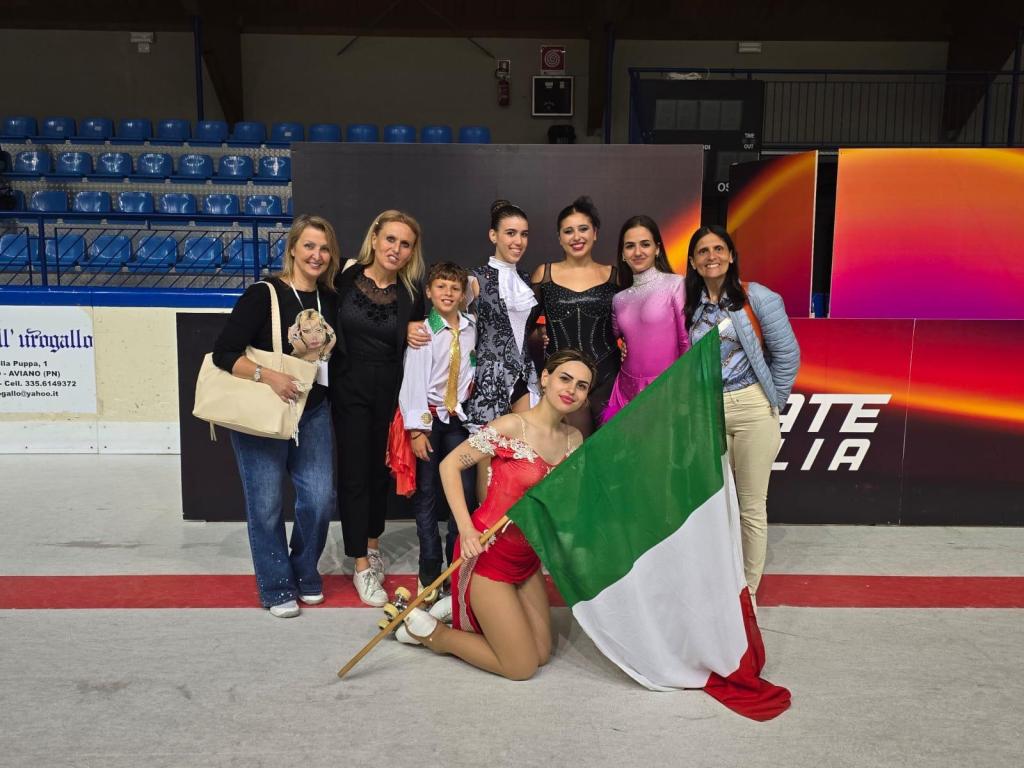 Skate Italia Calabria: record storico ai Campionati Italiani di Solo Dance Società Sportiva