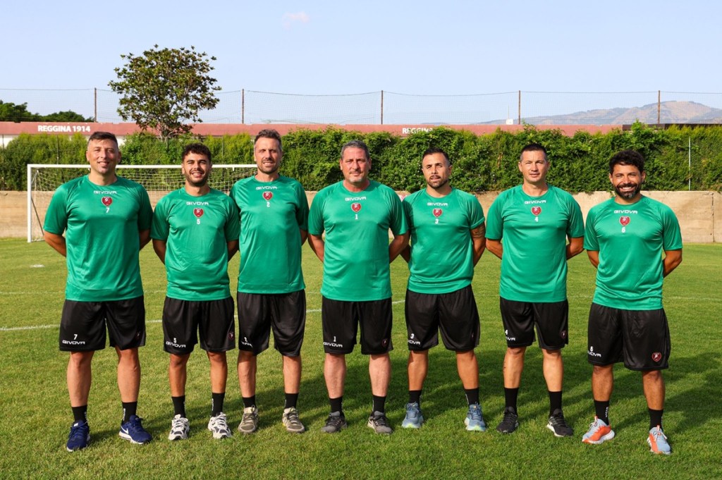 Reggina: lo staff tecnico di mister Trocini campionato 2025-26