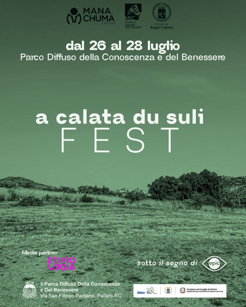a calata du suli Fest locandina