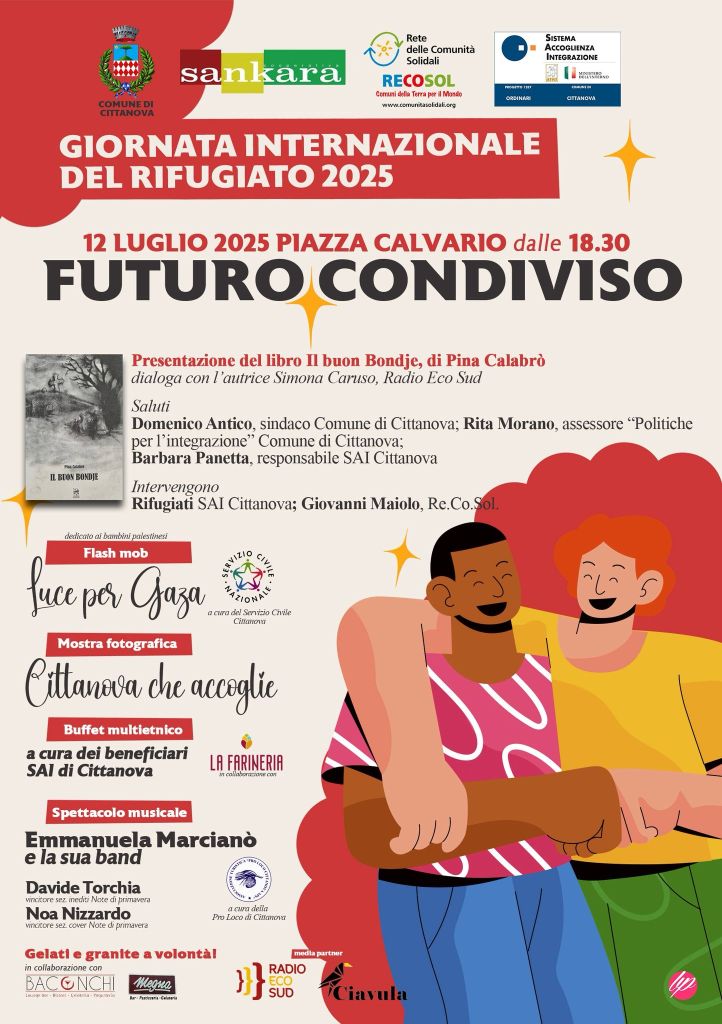 futuro condiviso feste rifugiato cittanova luglio