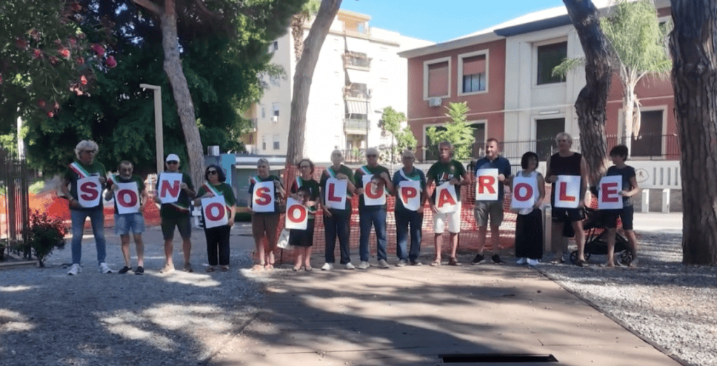 noi per santa caterina sit in