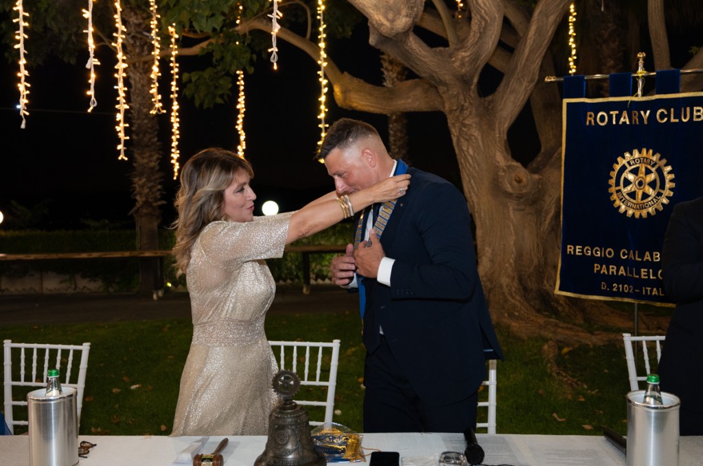 Reggio, Paolo Albino nuovo Presidente del Rotary Club ‘Sud Parallelo 38’ – FOTO