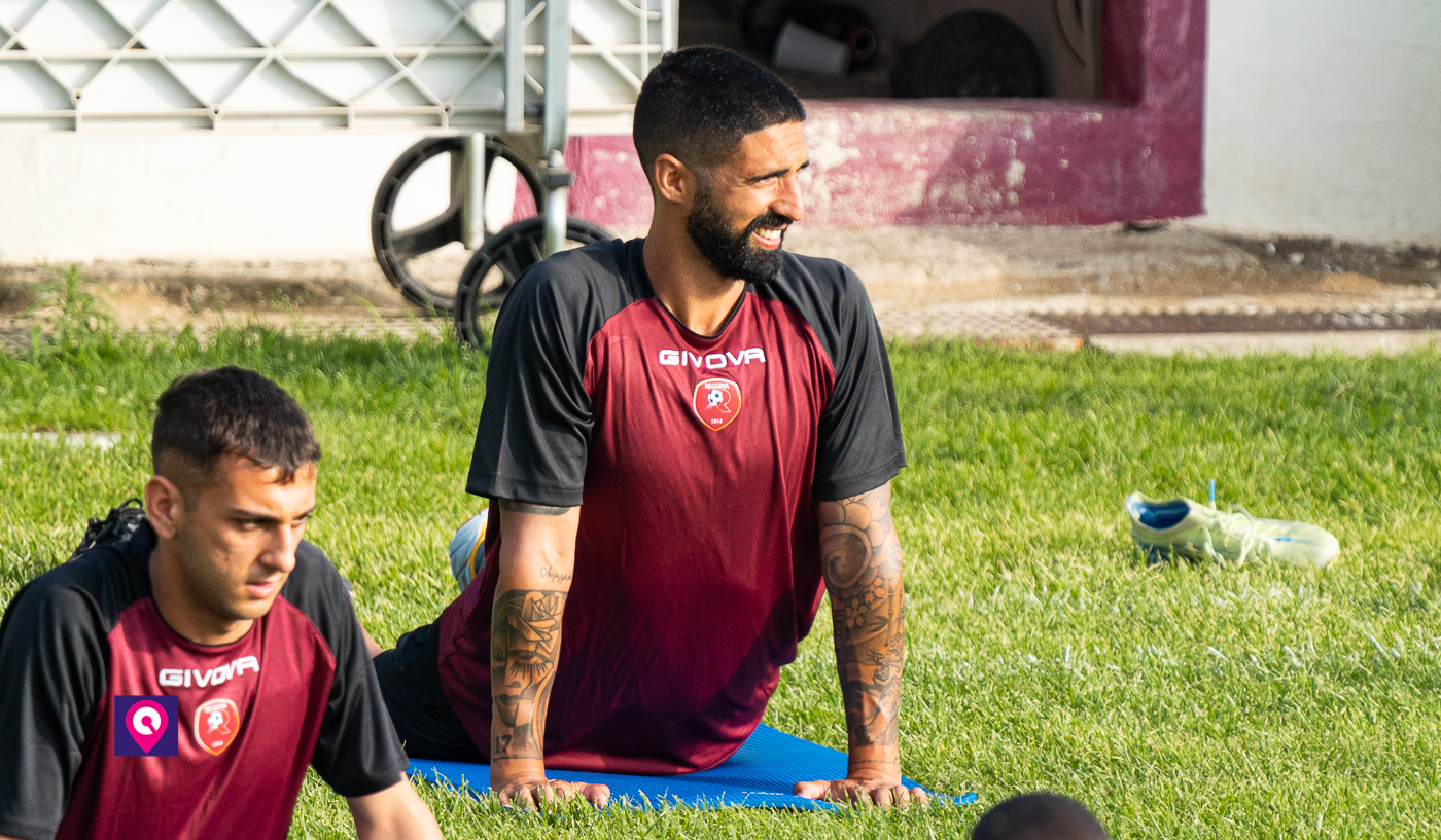 reggina allenamento sant agata porcino