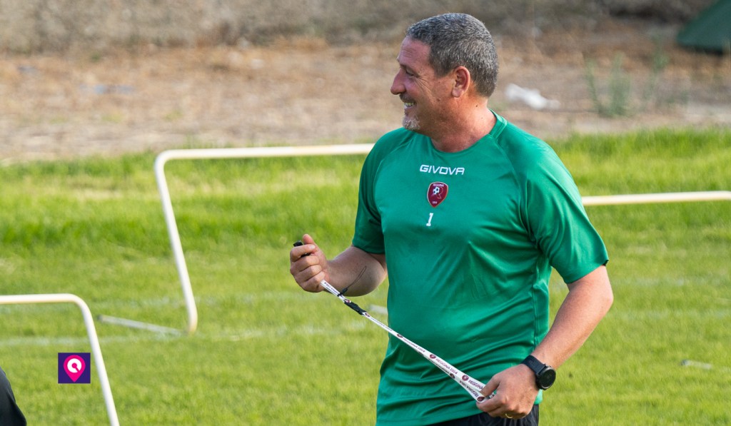 reggina allenamento sant agata trocini mister allenatore ()