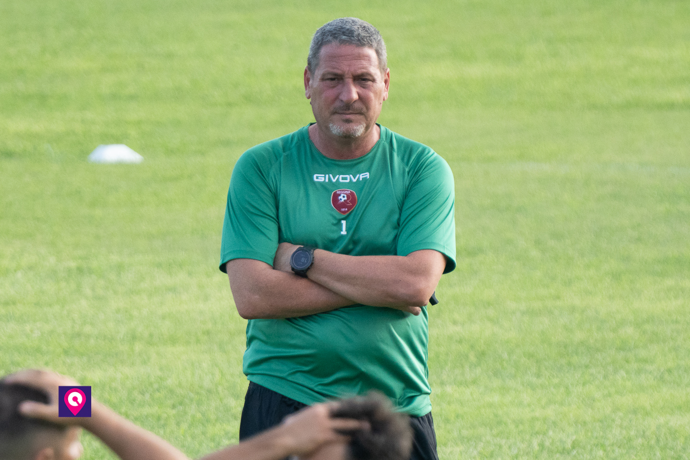 reggina allenamento sant agata trocini mister allenatore ()