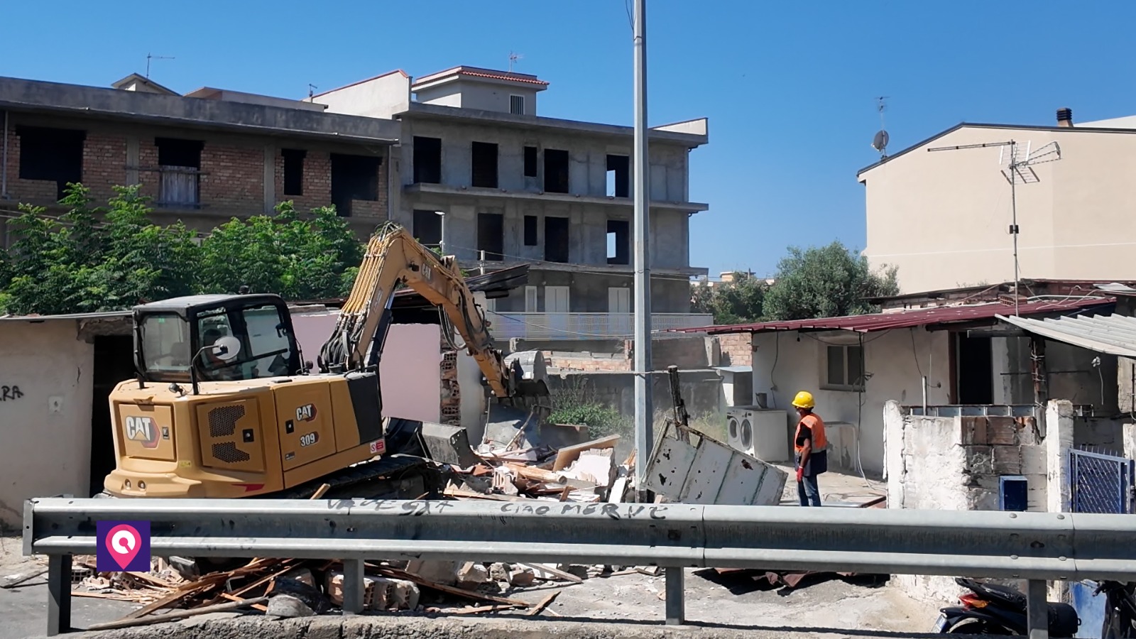 sgombero ex polveriera ciccarello