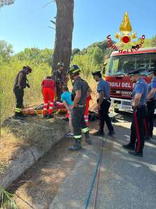soccorso persona ricadi