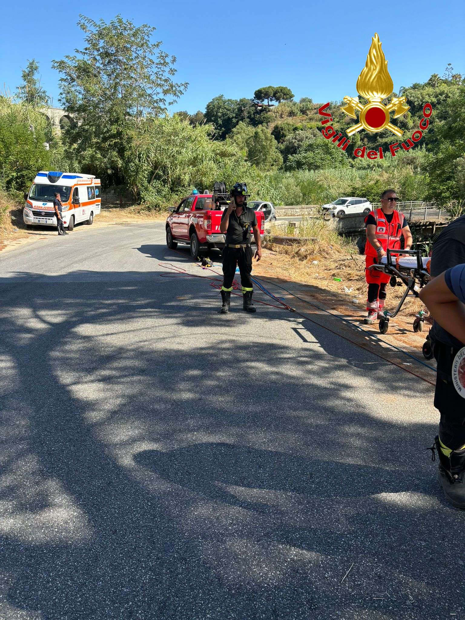 soccorso persona ricadi