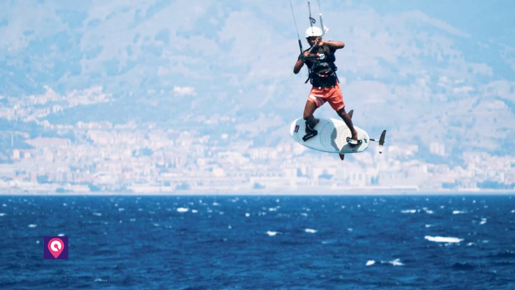traversata kitesurf ()