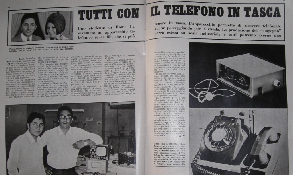 Antenato del cellulare da Giovani n° del ottobre