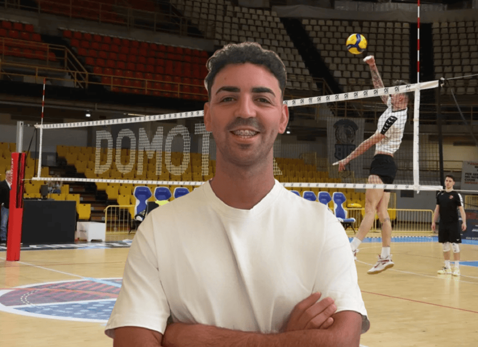 Emanuele Caracciolo ed il suo impegno con la Domotek: ‘Pronto a dare il massimo’