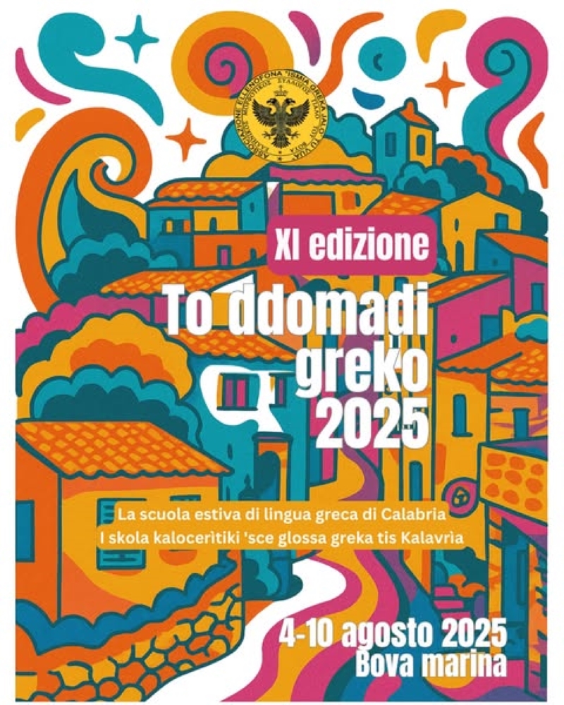 Locandina Settimana cultura Greco di Calabria