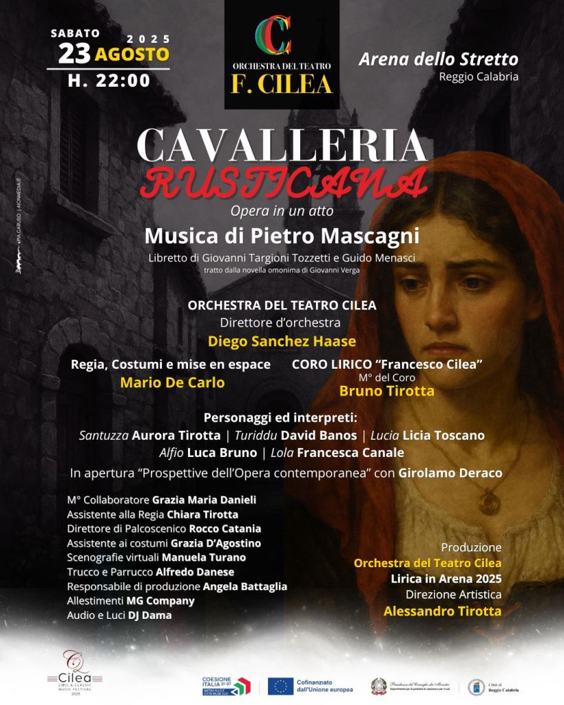 Manifesto Cavalleria Rusticana Agosto