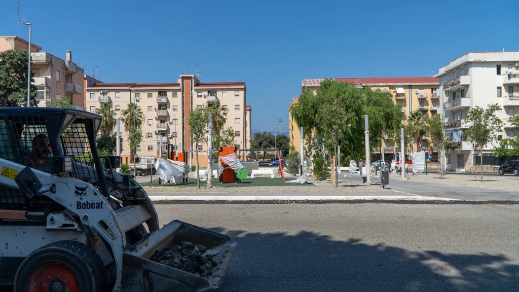Reggio, tutto pronto per l’inaugurazione di Piazza Milano